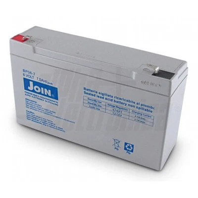 ALPHA ELETTRONICA BATTERIA AL PIOMBO JOIN 6V 7AH BP06-7