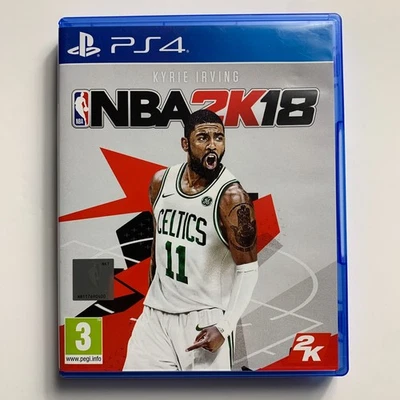 NBA 2K18: Kyrie Irving Sony Playstation 4 PS4 Game Video Games PAL - Image 1 of 4