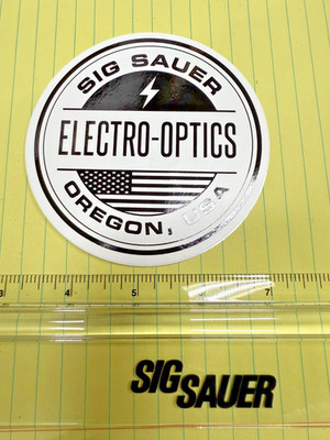 Sig Sauer Decal Sticker Electro Optics - LFOD MCX P365 P320 M17
