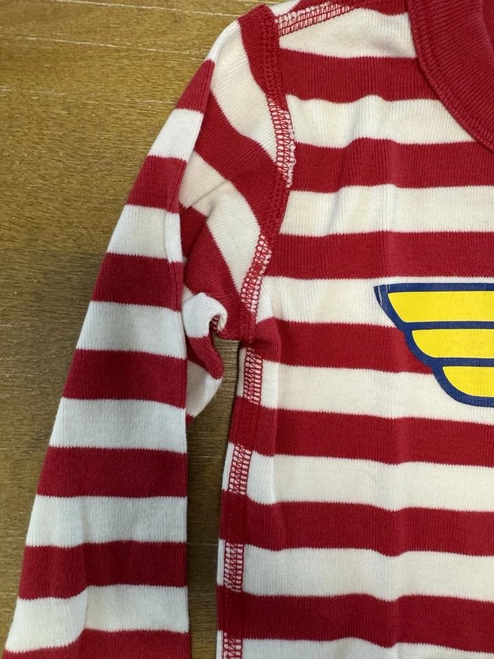 Pijama infantil Hanna Andersson Wonder Woman ajuste confortável tamanho 110 EUA 5 - Imagem 4 de 4