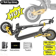 iENYRID 10" 2400W E Scooter for Adults Foldable Scooter Double Shock Absorption