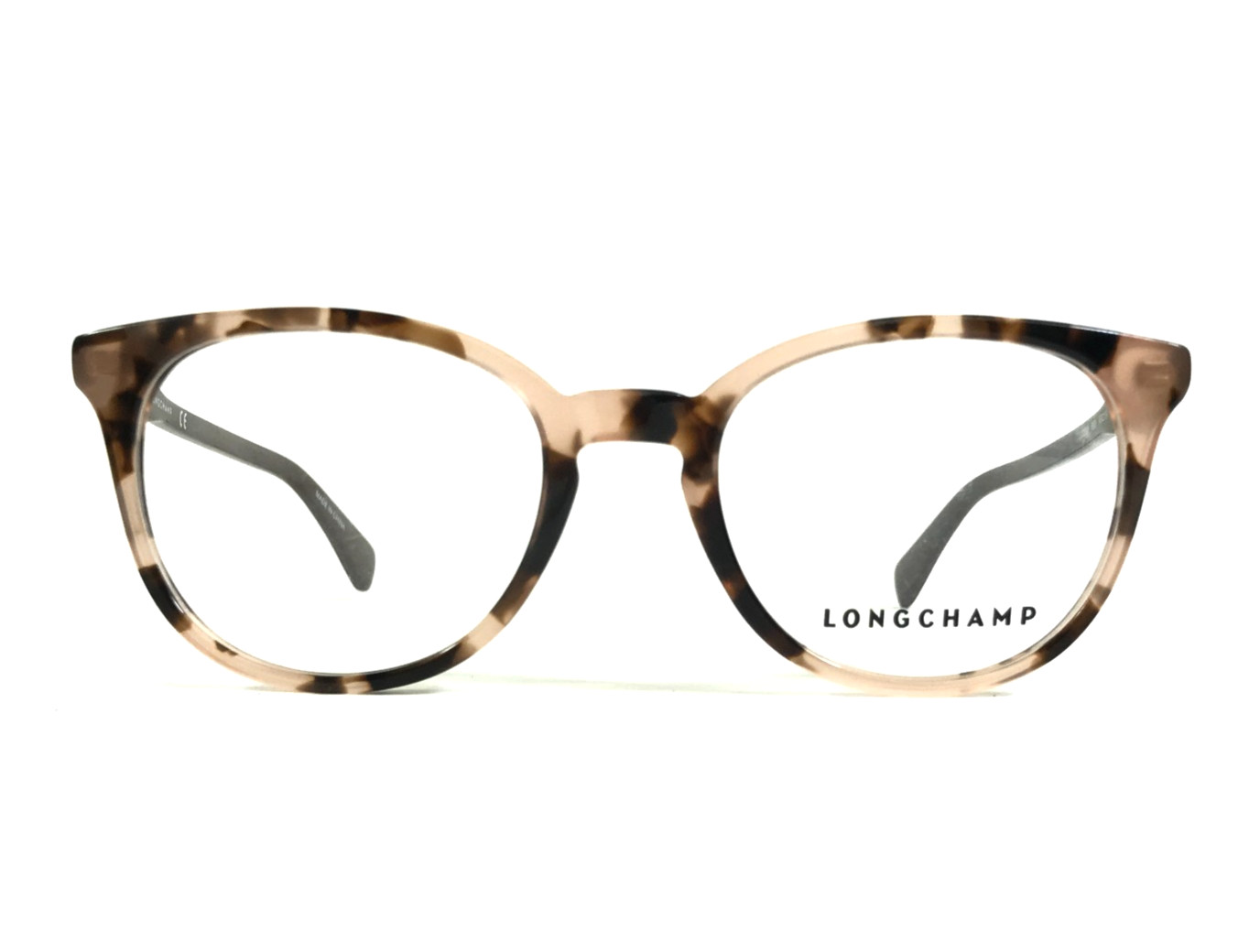Longchamp Eyeglasses Frames LO2608 690 Pink Tortoise Round Full Rim 49-19-140 13890₽