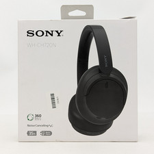Sony WH-CH720N Wireless Noise Canceling Headphones Black