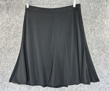NWT Max Studio Specialty Products Women Fit And Flare Skirt Black Size L