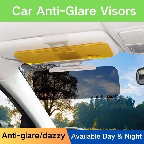 Car Sun Visor Extension Clip On Glare Reducer Low Sun Driving Extender Protector - Picture 2 of 9