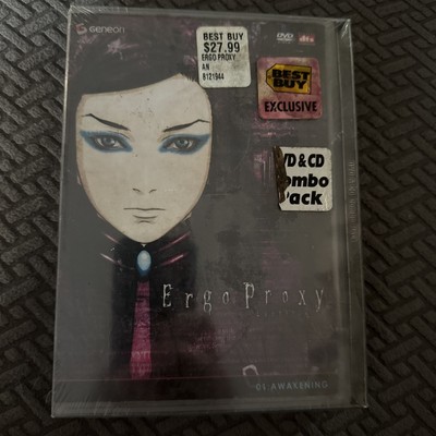 ERGO PROXY DVD 01 / CD Awakening Anime Geneon Combination New Sealed 