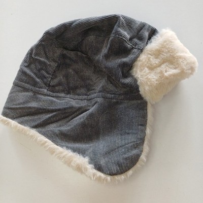 Tu Mütze Jungen 1-2 Jahre Baby Trappermütze warm Winter Ohrenklappen Ohren Kunstfellbesatz
