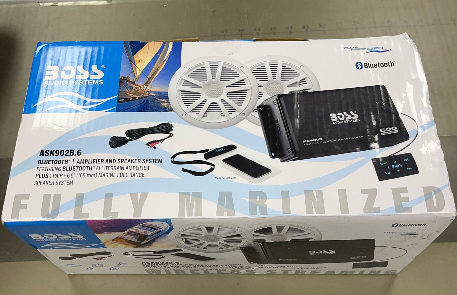 Boss Audio Systems Bluetooth Amplifier and Speakers Package-