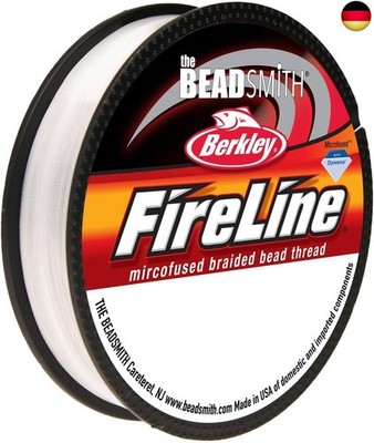 The Beadsmith Kristall geflochten Aufreihmaterialfaden, 46-m-lang von Fireline