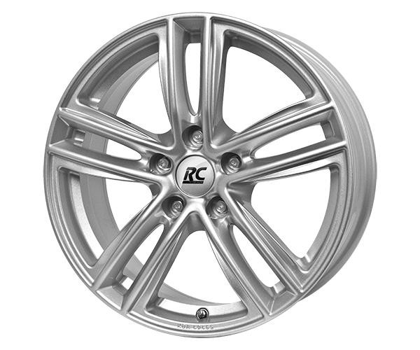 1X Rc-Design RC27 Kristallsilber 8.0Jx18 5X112 ET34-image