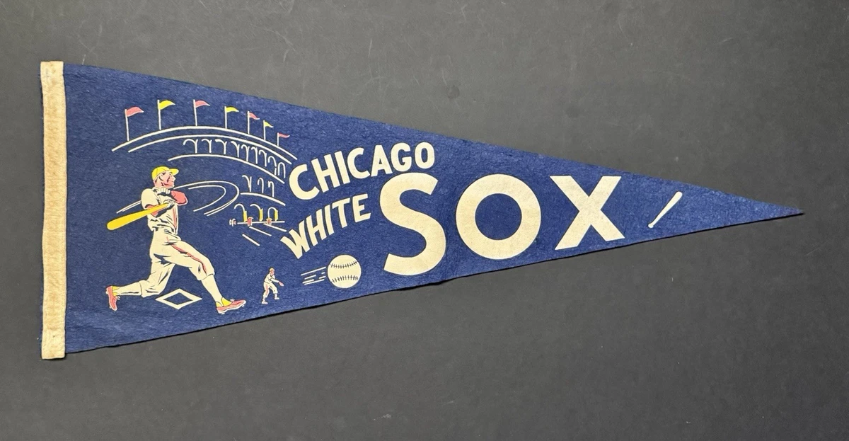Chicago White Sox Baseball Vintage Sports Pennants and Flags for