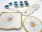 Vintage 1950's Ohio Art Tin Tea Set