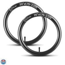 12"/14"/16"/18"/20"/22"/24"/26"/28" Kids Bike Inner Tubes 2 Pack, Width Fit 1...