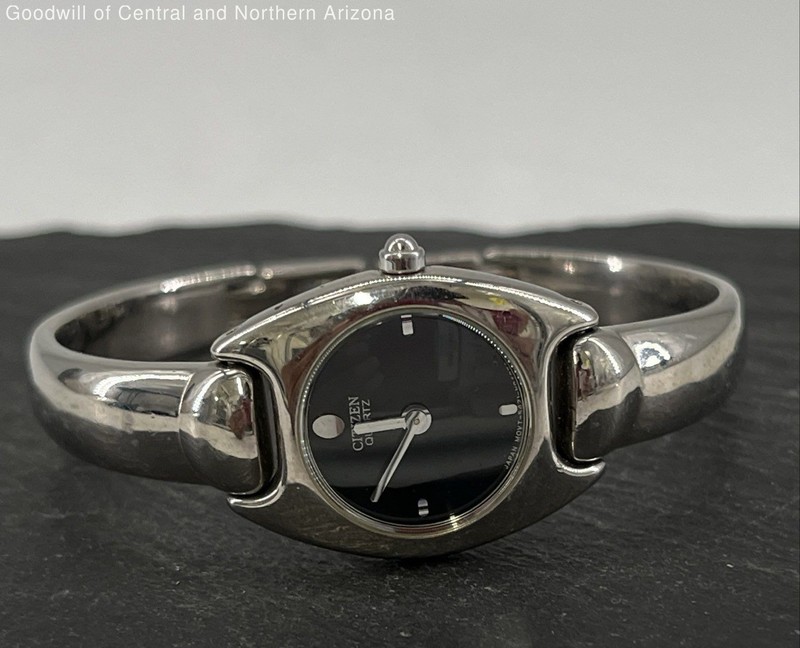 Citizen 5421-S76434 Black Dial Silver Tone Women's Watch