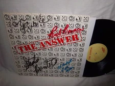 ANSWER-THE ANSWER-SELF TITLED NM/NM AUTOGRAPHED VINYL RECORD ALBUMLP