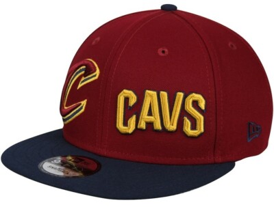 Cleveland Cavaliers New Era 9Fifty Wine/Navy Y2K Double Whammy Snapback Hat Cap