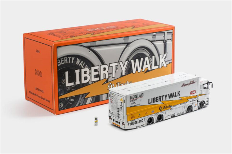 Pre-order) GCD 1:64 LBWK LB-TRUCKS JDM Fuso Super Great Pre-order) GCD 1:64 LBWK LB-TRUCKS JDM Fuso Super Great