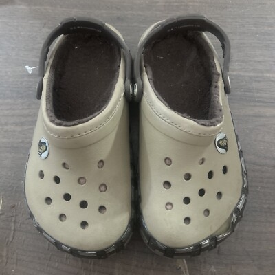 STAR WARS LINED CLASSIC CLOG CROCS SIZE 2 Kids