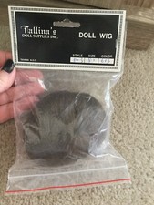 Doll Wig Style 823 Size 8 Color K10 by Tallania's NOS Bangs Soft Long Curls