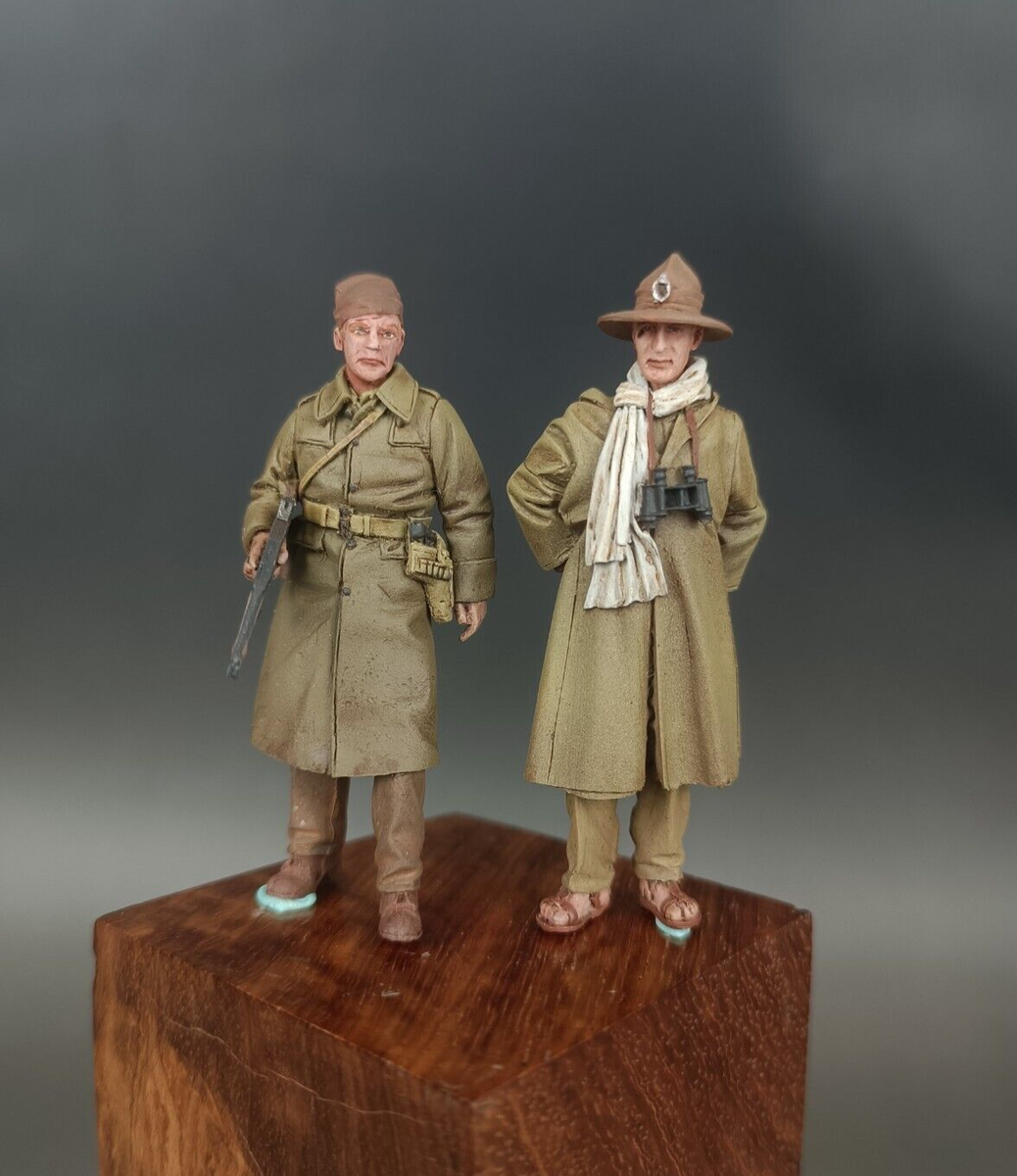 1/35 Built and Painted WWII British North Africa LRDG SAS Figure A
