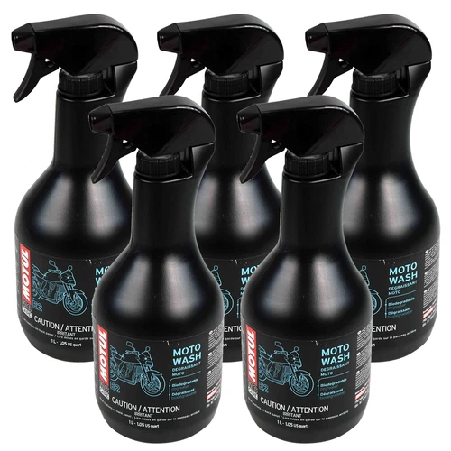 Motul MC CARE E2 MOTO WASH NA Spray Corrosion resistant 5L Degreaser 5 x 1L