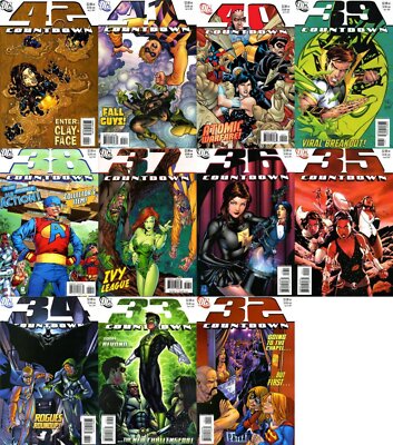 Countdown #42-32 (2007-2008) DC Comics - 11 Comics