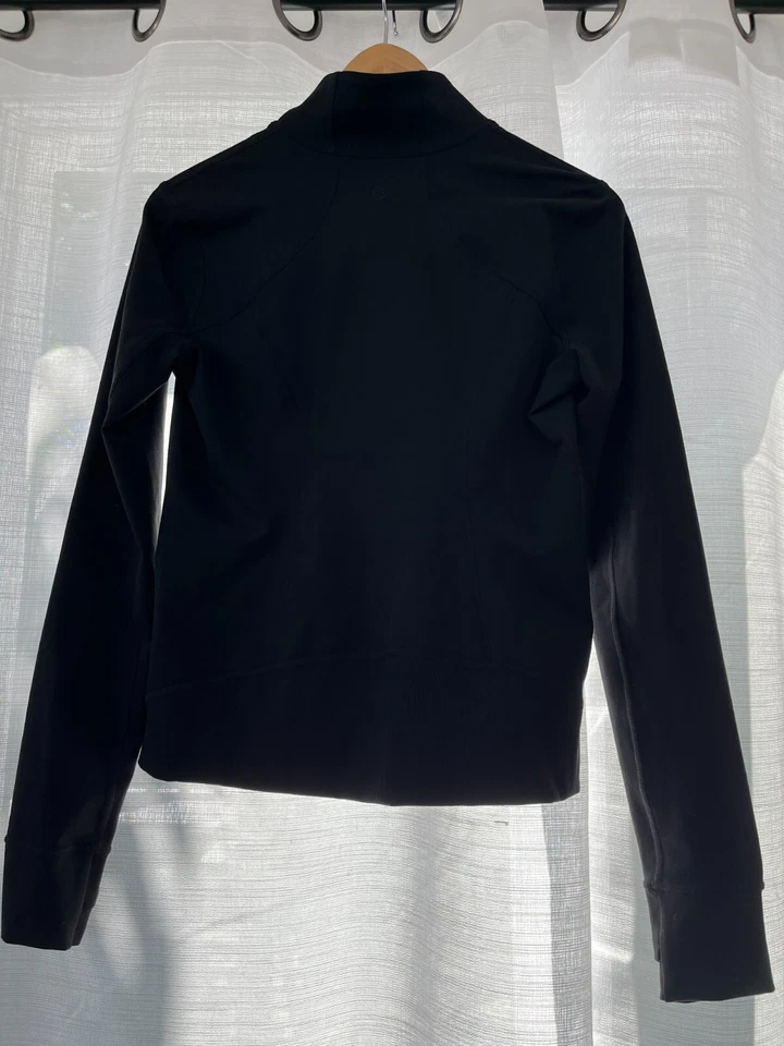 ZELLA Live In Black Zip Up Jacket Size S PreOwned - Image 2 of 4