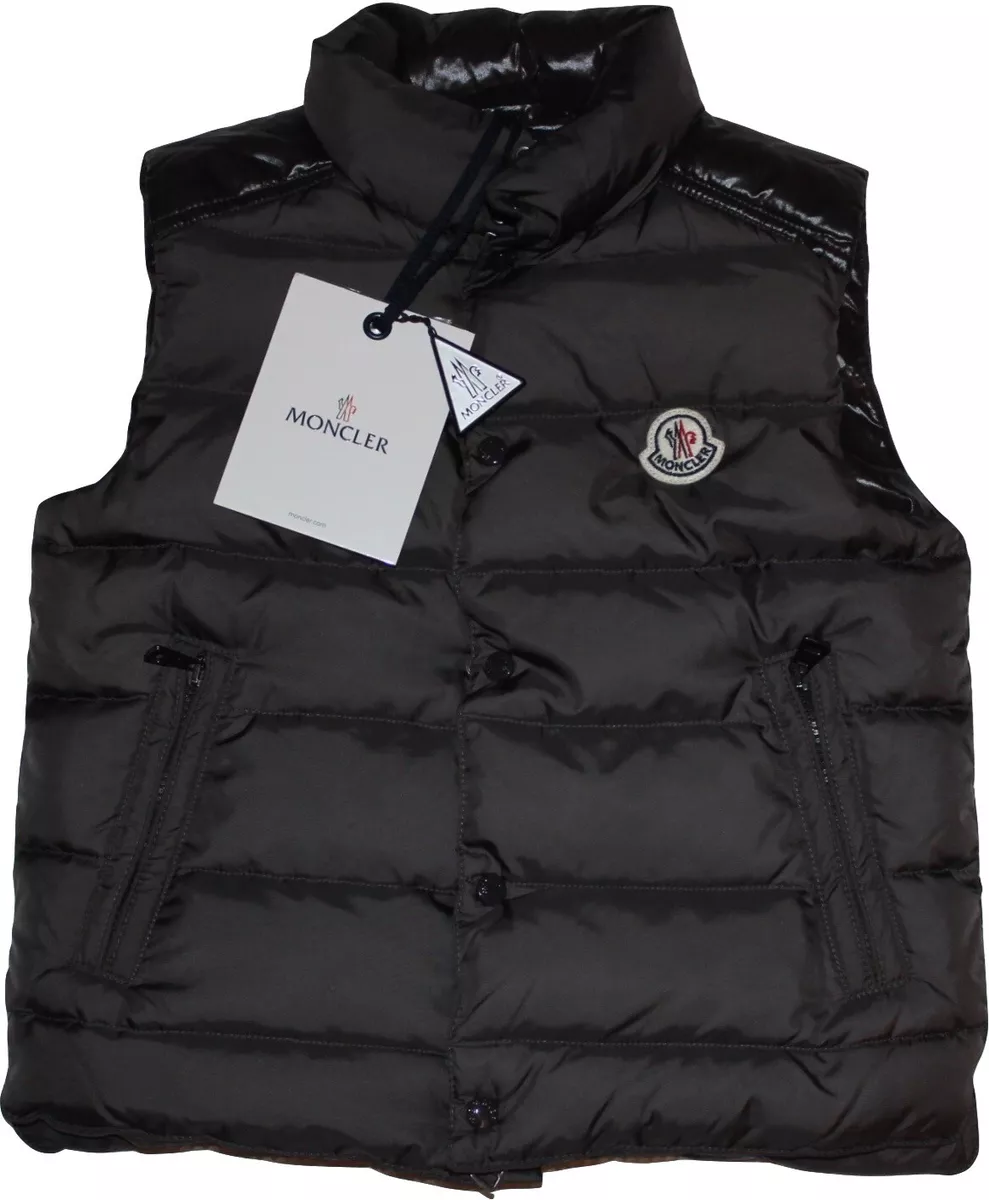 Moncler Daunenweste dunkelbraun NEU Gr.8 Jahre / 128 | eBay