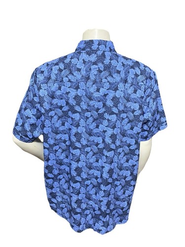 Tricots ST Raphael Men’s Hawaiian Shirt Size 2XL XXL Short Casual Sleeves Pocket - Picture 7 of 16