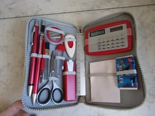 Portable Office Gadgets Travel Carry Set Kit Vintage