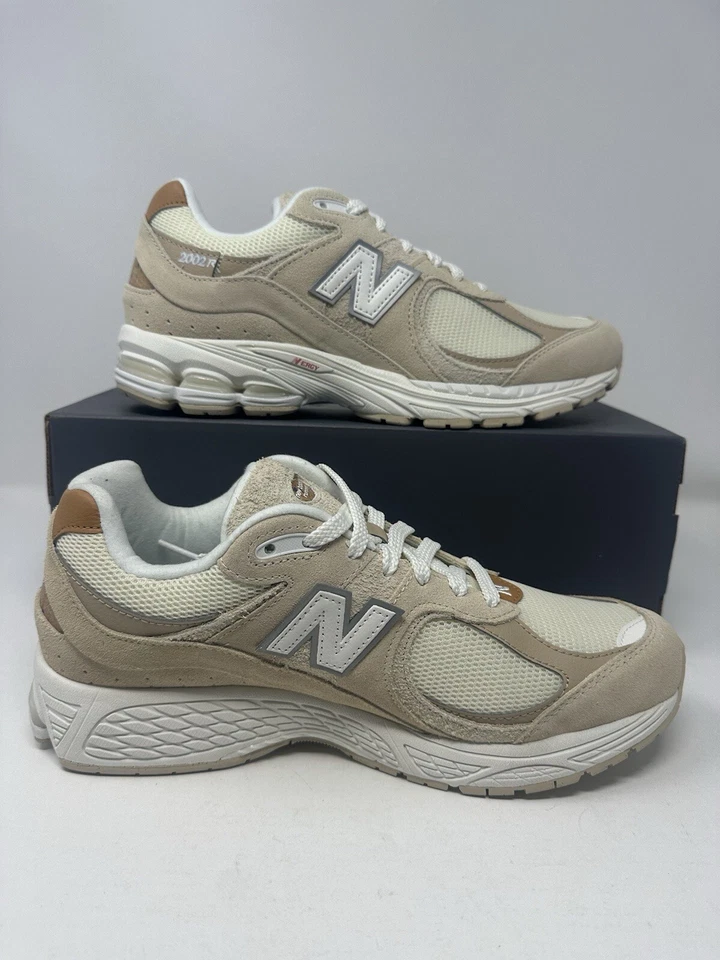 Zapatillas retro New Balance 2002R arenisca amarillo tostado talla M2002RSC para hombre Foto 4 de 4