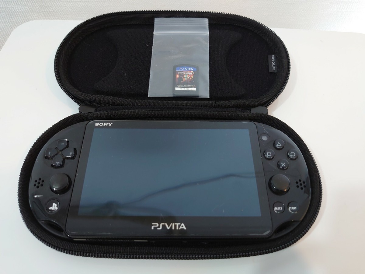 Sony PlayStation PS Vita PCH-2000 ZA11 Black Console with Sony PlayStation PS Vita PCH-2000 ZA11 Black Console with