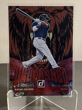 Rafael Devers 2022 Donruss Unleashed Pink Fireworks Insert Card #UL-9 RedSox 