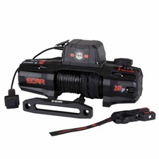 SCAR 12S 12000 lb. Winch Synthetic Rope & Wir...