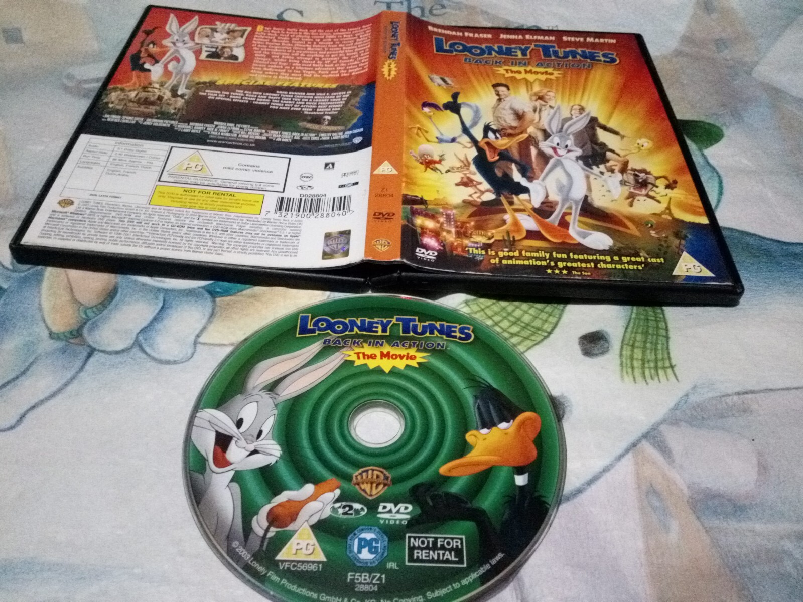 Looney Tunes: Back In Action- the Movie DVD Children's & Family (2004)