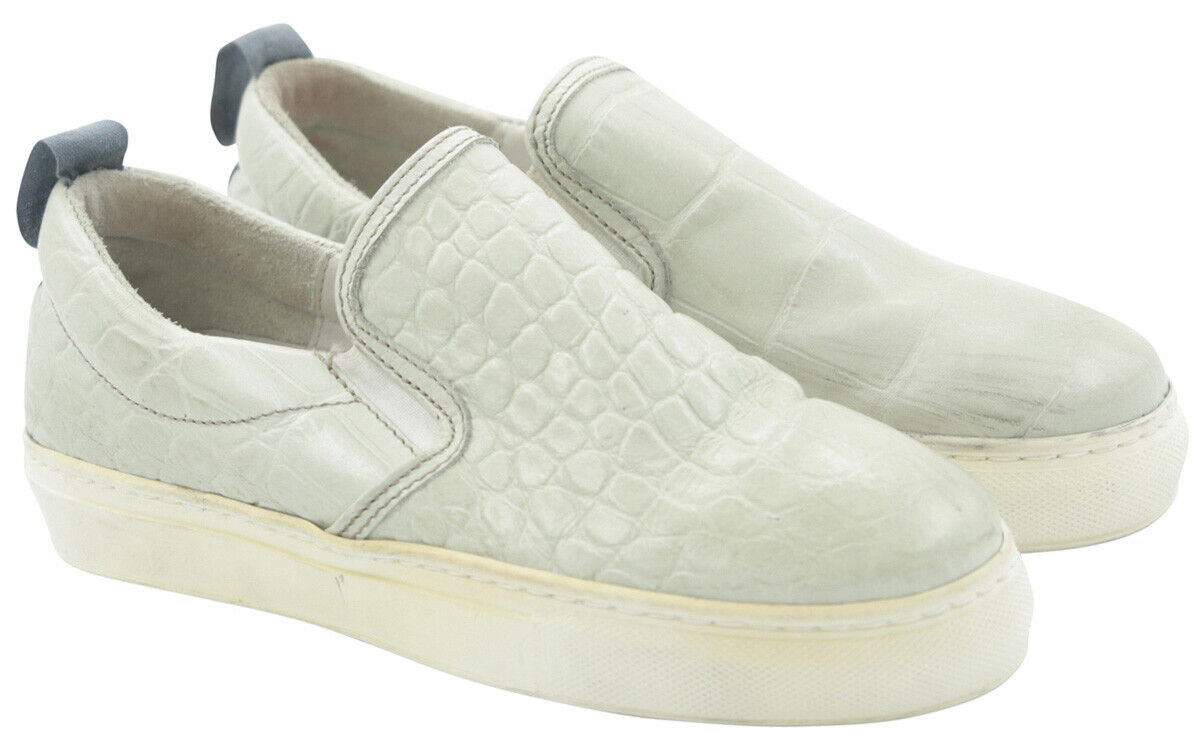 НОВАЯ ОБУВЬ FEFE, КРОССОВКИ БЕЗ ШНУРОВКИ ИЗ 100% КОЖИ, РАЗМЕР 5, US 38, EU FS52