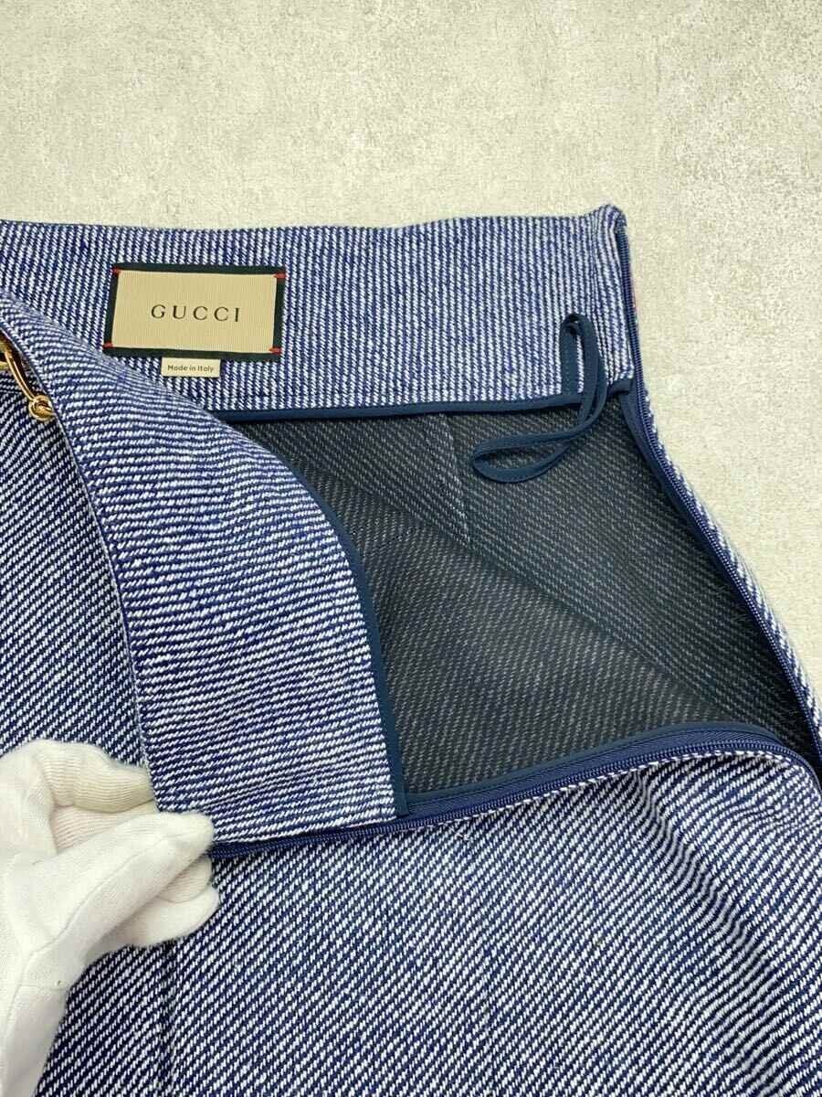 専用GUCCI GUCCI Z8AM0 Other Skirt 40 Jute Blue 643509 Used | eBay
