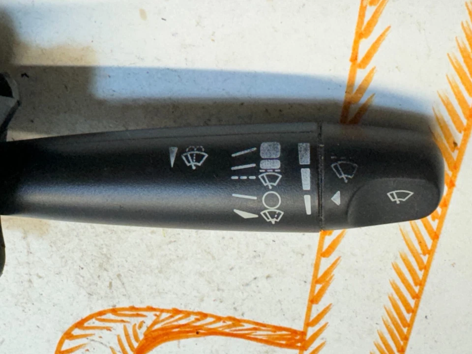 2004-2007 SATURN ION WINDSHIELD WIPER CONTROL SWITCH OEM - Image 2 of 4