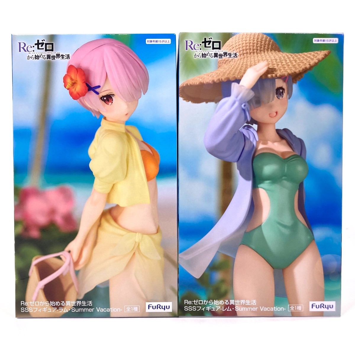 Re:Zero Starting Life in Another World Ram & Rem Summer Vacation