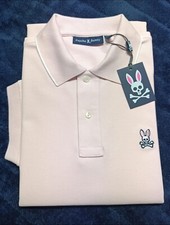 Psycho Bunny Polo Shirt Knit Pima Cotton Men's
