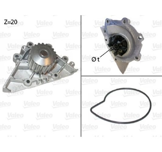 Wasserpumpe Valeo 506720 FüR Peugeot 407 Sw 407 406 Break-image