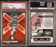 2022 Panini XR - Rookies Orange #106 Garrett Wilson /99 (RC)