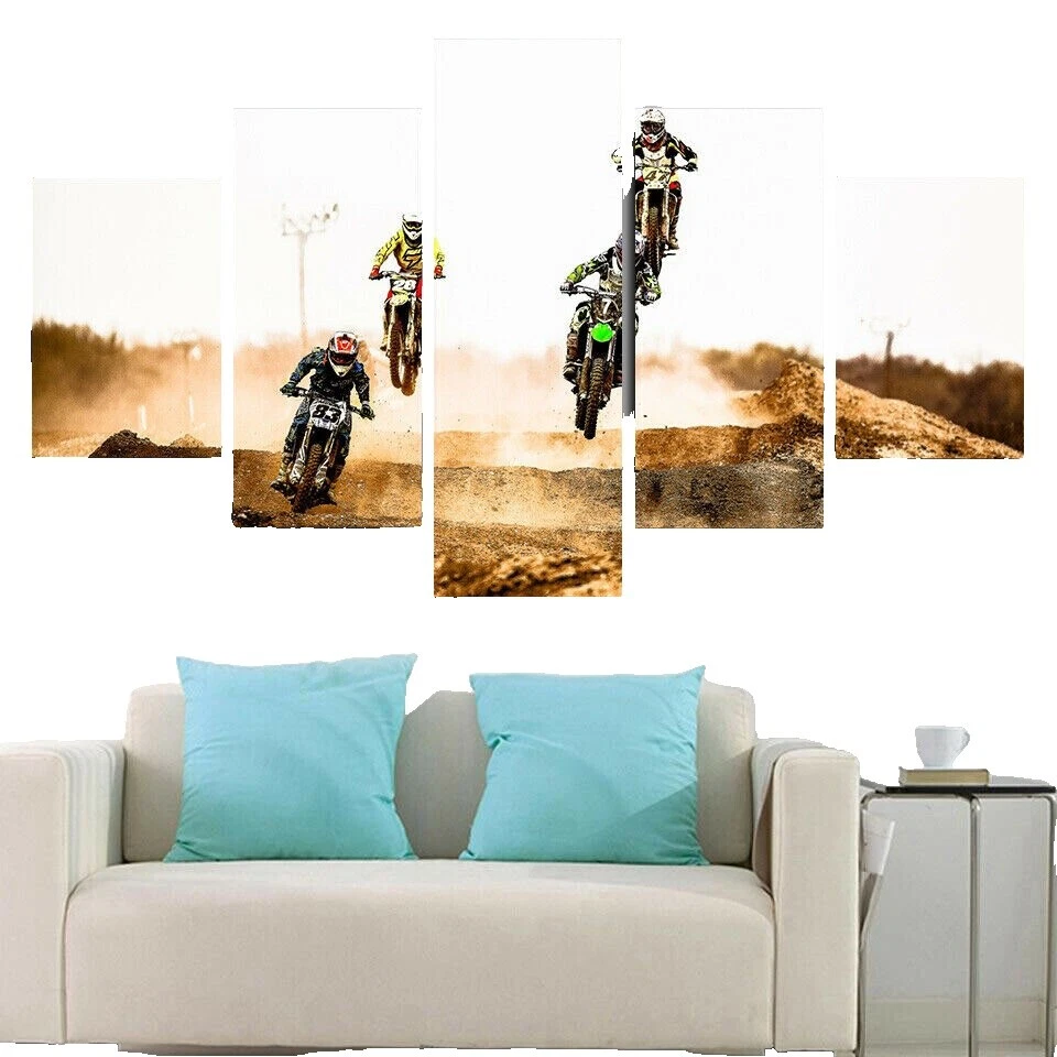 Motocross Framed Home Décor Posters & Prints