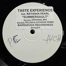 TASTE EXPERIENCE + NATASHA PEARL - SUMMERSAULT (+REMIX)(12") 1998 TASTEXPERIENCE