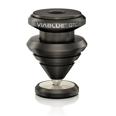 VIABLUE   QTC Spikes Schwarz für Lautsprecher Plattenspieler 4er Set | 50010