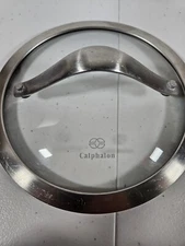 Calphalon Glass Lid pan 6 3/4" Inside Replacement stainless 