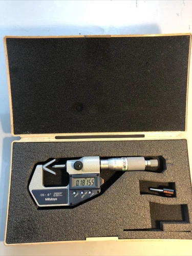 Mitutoyo 314 Series Micrometer .05-.6"; 314-711-30 Anvil Micrometer