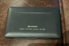 SHARP EL-6091 Memo Master Alarm 190 Electronic Organiser