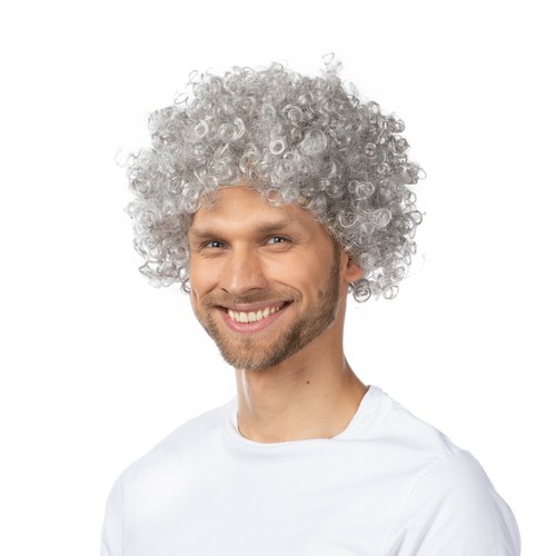 Pelucas de disfraz foto utilería Halloween peluca larga rizada para hombre peluca corta larga para hombre - Imagen 9 de 43