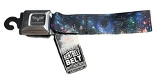 Corvette Stars Space Adjustable Seatbelt BELT Buckle Belt Licensed (24”-38”)